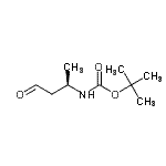 CAS#: 497861-77-5, 2-Methyl-2-Propanyl [(2R)-4-Oxo-2-Butanyl]Carbamate
