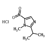 CAS#: 49791-86-8, 2-Isopropyl-1-Methyl-5-Nitro-1H-Imidazole Hydrochloride (1:1)
