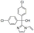 CAS 登录号：49823-06-5， 二(4-氯苯基)-(1-乙烯基咪唑-2-基)甲醇