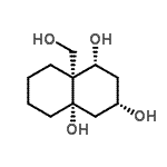 CAS#: 498575-31-8, (1R,3S,4aS,8aR)-8A-(Hydroxymethyl)Octahydro-1,3,4A(2H)-Naphthalenetriol