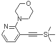 CAS 登录号：499193-56-5， 4-{3-[(三甲基硅烷基)乙炔基]-2-吡啶基}吗啉