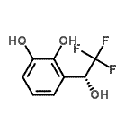 CAS#: 499202-20-9, 3-[(1R)-2,2,2-Trifluoro-1-Hydroxyethyl]-1,2-Benzenediol