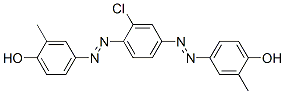 CAS 登录号：4998-23-6， 4,4'-[(氯对亚苯基)二(偶氮)]二邻甲酚