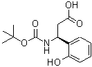 CAS#: 499995-78-7, (3S)-3-(2-Hydroxyphenyl)-3-({[(2-Methyl-2-Propanyl)Oxy]Carbonyl}Amino)Propanoic Acid