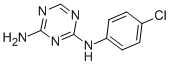 CAS 登录号：500-42-5， N-(4-氯苯基)-1,3,5-三嗪-2,4-二胺