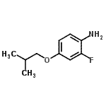 CAS#: 500015-23-6, 2-Fluoro-4-Isobutoxyaniline