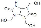CAS 登录号：5001-82-1， 四氢-1,3,4-三(羟基甲基)咪唑并[4,5-d]咪唑-2,5(1H,3H)-二酮