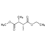 CAS#: 500137-36-0, 1-Ethyl 4-Methyl (2R,3S)-2-Iodo-3-Methylsuccinate