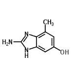 CAS#: 500138-29-4, 2-Amino-4-Methyl-1H-Benzimidazol-6-Ol