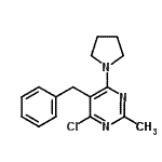 CAS#: 500156-13-8, 5-Benzyl-4-Chloro-2-Methyl-6-(1-Pyrrolidinyl)Pyrimidine