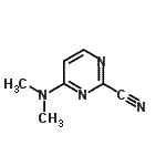 CAS#: 500160-46-3, 4-(Dimethylamino)-2-Pyrimidinecarbonitrile
