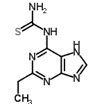 CAS#: 500285-04-1, 1-(2-Ethyl-7H-Purin-6-Yl)Thiourea
