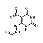 CAS#: 500309-72-8, N'-(5-Nitro-2,6-Dioxo-1,2,3,6-Tetrahydro-4-Pyrimidinyl)Formic Hydrazide