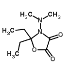 CAS#: 500360-25-8, 3-(Dimethylamino)-2,2-Diethyl-1,3-Oxazolidine-4,5-Dione