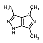 CAS#: 500554-56-3, 4,6-Dimethyl-1,4-Dihydropyrazolo[4,3-c]Pyrazol-3-Amine