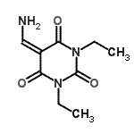 CAS 登录号：500594-79-6， 5-(氨基亚甲基)-1,3-二乙基-2,4,6(1H,3H,5H)-嘧啶三酮