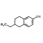 CAS#: 500615-59-8, 6-Ethyl-5,6,7,8-Tetrahydro-2-Naphthalenol