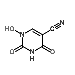 CAS#: 500861-53-0, 1-Hydroxy-2,4-Dioxo-1,2,3,4-Tetrahydro-5-Pyrimidinecarbonitrile