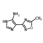 CAS#: 500861-85-8, 4-(5-Methyl-1,2,4-Oxadiazol-3-Yl)-1H-Imidazol-5-Amine