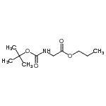 CAS#: 500871-56-7, Propyl N-{[(2-Methyl-2-Propanyl)Oxy]Carbonyl}Glycinate