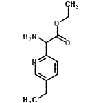 CAS#: 500993-10-2, Ethyl Amino(5-Ethyl-2-Pyridinyl)Acetate