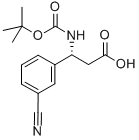 CAS 登录号：501015-21-0， (R)-叔丁氧羰基-3-氰基-beta-苯丙氨酸