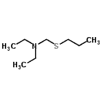 CAS#: 501081-44-3, N-Ethyl-N-[(Propylsulfanyl)Methyl]Ethanamine
