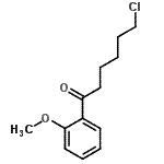 CAS 登录号：501083-60-9， 6-氯-1-(2-甲氧基苯基)-1-己酮