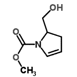 CAS#: 501096-35-1, Methyl 2-(Hydroxymethyl)-2,3-Dihydro-1H-Pyrrole-1-Carboxylate