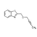 CAS#: 501328-47-8, 2-[(2-Butyn-1-Yloxy)Methyl]-1,3-Benzothiazole