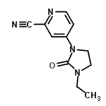 CAS#: 501379-62-0, 4-(3-Ethyl-2-Oxo-1-Imidazolidinyl)-2-Pyridinecarbonitrile