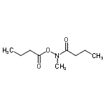 CAS#: 501680-82-6, N-(Butyryloxy)-N-Methylbutanamide