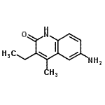 CAS#: 501938-90-5, 6-Amino-3-Ethyl-4-Methyl-2(1H)-Quinolinone