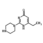 CAS#: 502133-37-1, 6-Ethyl-2-(1-Piperazinyl)-4(1H)-Pyrimidinone