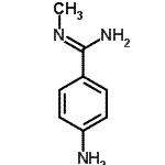 CAS#: 502138-21-8, 4-Amino-N'-Methylbenzenecarboximidamide