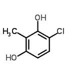 CAS#: 502485-28-1, 4-Chloro-2-Methyl-1,3-Benzenediol