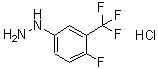 CAS#: 502496-22-2, (4-Fluoro-3-Trifluoromethyl-Phenyl)-Hydrazine Hydrochloride
