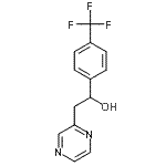 CAS#: 502625-51-6, 2-(2-Pyrazinyl)-1-[4-(Trifluoromethyl)Phenyl]Ethanol