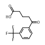 CAS#: 502650-98-8, 5-Oxo-5-[3-(Trifluoromethyl)Phenyl]Pentanoic Acid