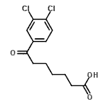 CAS 登录号：502651-26-5， 7-(3,4-二氯苯基)-7-氧代庚酸