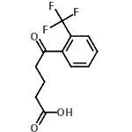 CAS 登录号：502651-48-1， 5-氧代-5-[2-(三氟甲基)苯基]戊酸