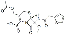 CAS#: 50268-65-0, (6R)-3-(Acetoxymethyl)-7-Methoxy-8-Oxo-7-(2-Thienylacetamido)-5-Thia-1-Azabicyclo[4.2.0]Oct-2-Ene-2-Carboxylic Acid
