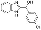 CAS 登录号：5028-38-6， alpha-(4-氯苯基)-1H-苯并咪唑-2-甲醇