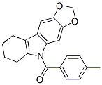 CAS#: 50332-25-7, 6,7,8,9-Tetrahydro-5-(p-Toluoyl)-5H-1,3-Dioxolo[4,5-b]Carbazole