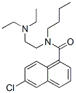 CAS#: 50341-68-9, N-Butyl-N-[2-(Diethylamino)Ethyl]-6-Chloro-1-Naphthalenecarboxamide