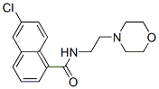 CAS#: 50341-95-2, 6-Chloro-N-(2-Morpholinoethyl)-1-Naphthalenecarboxamide