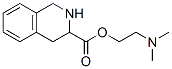 CAS 登录号：50341-98-5， 1,2,3,4-四氢-3-异喹啉羧酸 [2-(二甲基氨基)乙基]酯