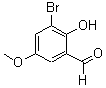 CAS#: 50343-02-7, 3-Bromo-2-Hydroxy-5-Methoxybenzaldehyde