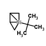 CAS#: 503448-75-7, 1-(2-Methyl-2-Propanyl)-1-Silatetracyclo[2.2.0.0<Sup>2,6</Sup>.0<Sup>3,5</Sup>]Hexane