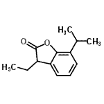 CAS#: 503545-27-5, 3-Ethyl-7-Isopropyl-1-Benzofuran-2(3H)-One